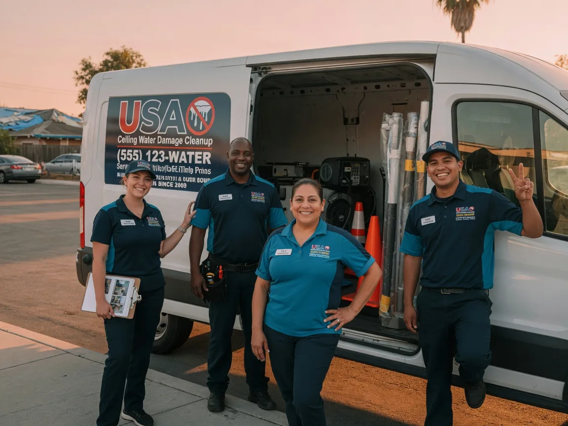 Ceiling Water Damage Restoration company in Piru, CA