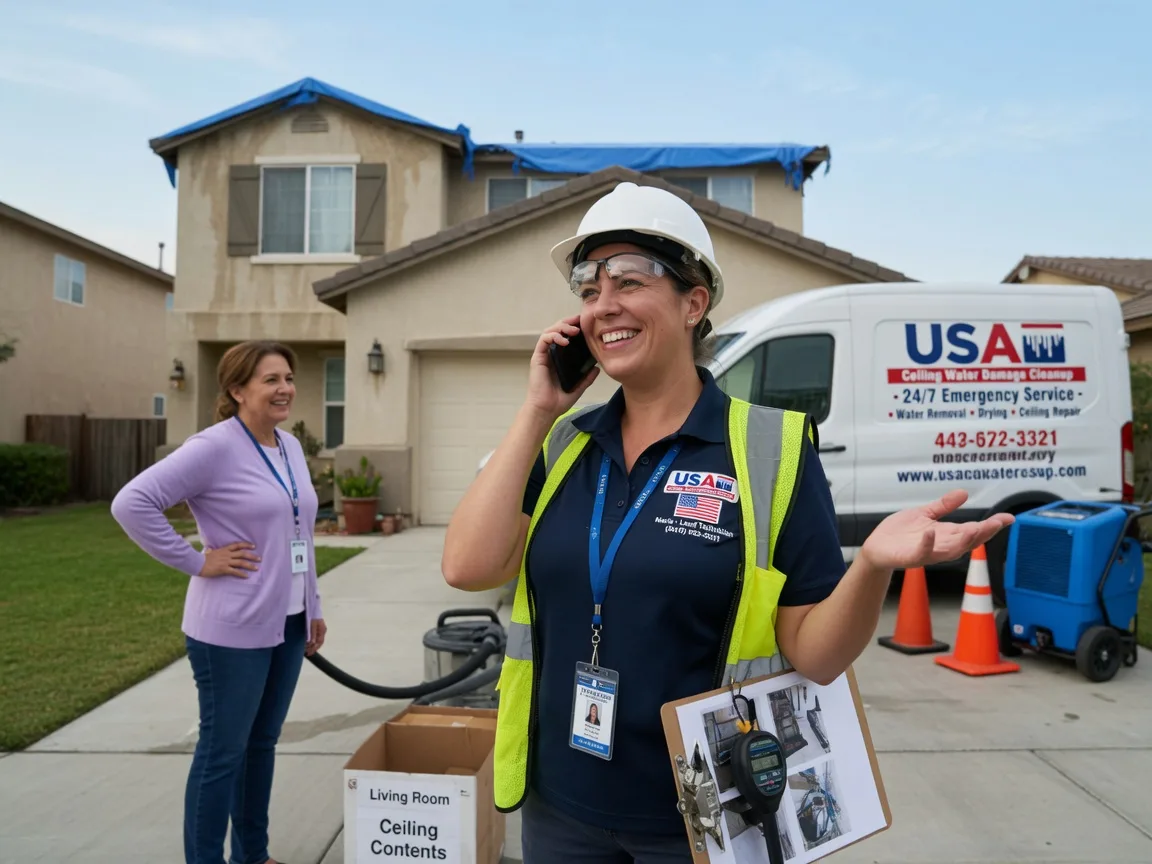 Ceiling Water Damage Restoration Piru, CA FAQs